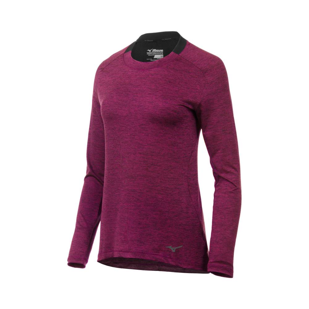 Damske Treningove Oblecenie Mizuno Alpha Long Sleeve Nachový Vypredaj WGSV82036